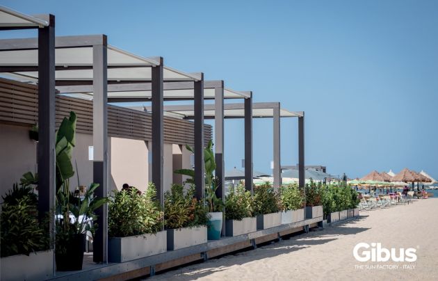 Pergola addossata GIBUS Zero Gradi